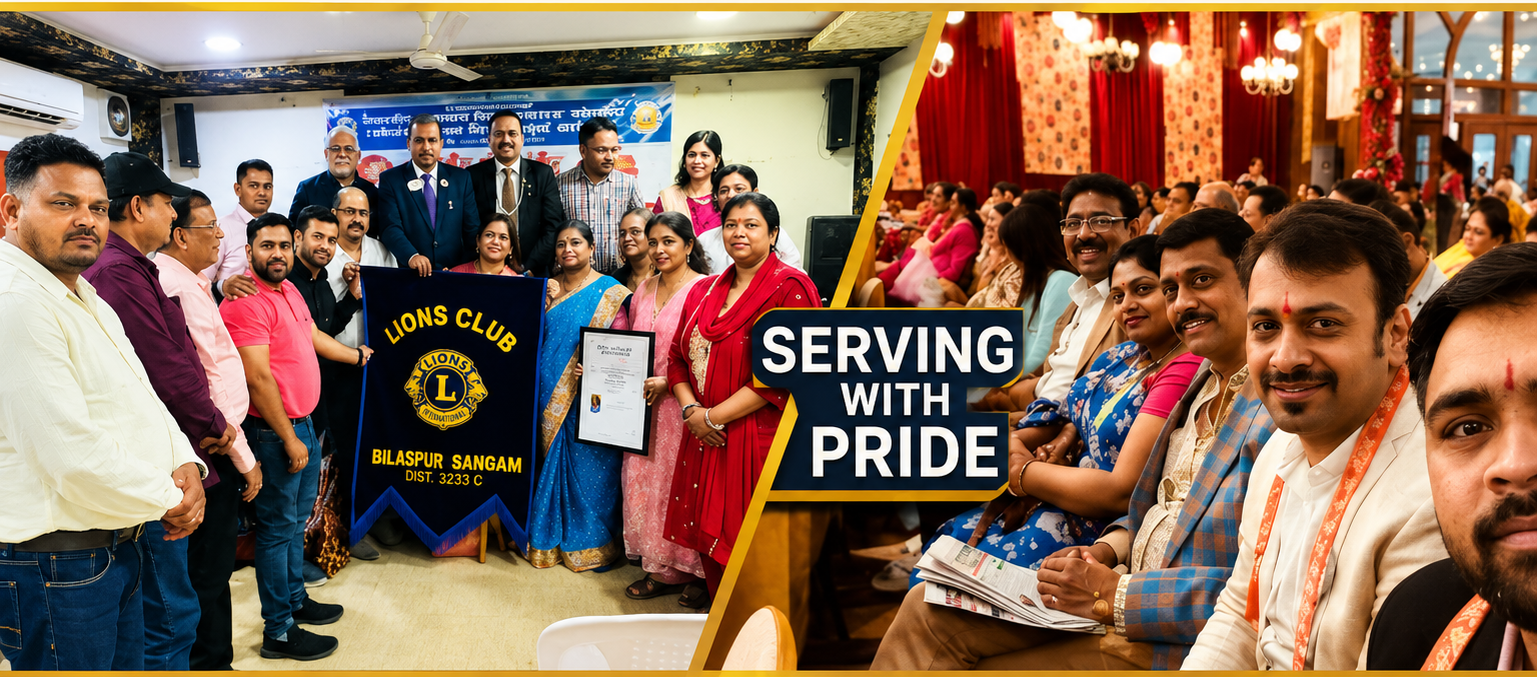 The Legacy ofLions Club Bilaspur Sangam