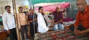 वृद्धाश्रम में लायंस क्लब बिलासपुर संगम ने किया निःशुल्क स्वास्थ्य परीक्षण