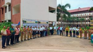 लायंस क्लब बिलासपुर संगम द्वारा सेंट जेवियर हाई स्कूल भरनी में किया 500 पौधों का वृहत वृक्षारोपण